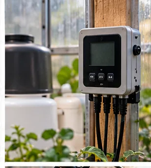 Best Greenhouse Climate Controller: Simple Thermostat or Multi-Device Smart Hub? editorial greenhouse equipment image